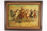 Print by Famous Western Artist.