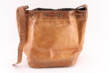 Willie Nelson Signed Leather Bag.