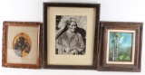 Lot of 4 Framed Items.