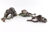 3 Pairs of Spurs