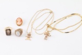 Gold Jewelry Lot.