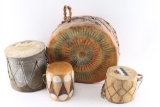 Native American Drum Lot.