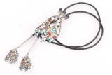 Zuni Inlaid Kachina Bolo.