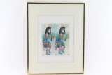 Print by Zuni Artist Alice Asmar.