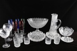 Bonanza Lot of Cut Glass Decanters