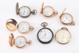 Lot of 8 Pocket Watches
