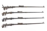 Lot of Four Lithgow SMLE Barreled Receivers