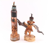 Lot of Two Kachinas.