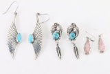 Lot of 3 Earrings