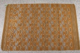 A Navajo Maze Pattern Rug.