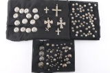 Lot of Navajo Sterling Spots.