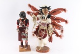 Lot of Two Kachinas.