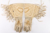 Pair of Buckskin Gauntlets.