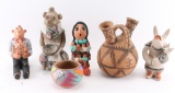 Lot of 6 Southwest Pottery Pieces.