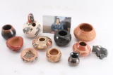 Lot of 11 Small Pots