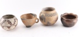 Lot of 4 Southwest Pots.