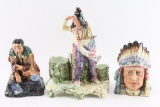 Collection of 3 Indian Themed Ceramics