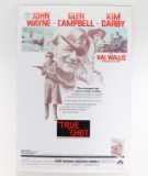 True Grit Movie Poster, Unframed