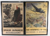 Original WW2 War effort posters