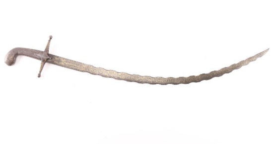 Ornate Gold & Silver Decorated Sword.