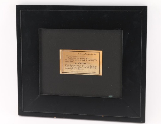 Antique Execution Order