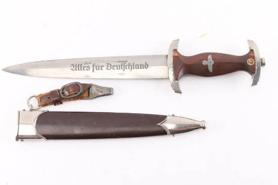 Third Reich SA Dagger w/ Sheath & Hanger