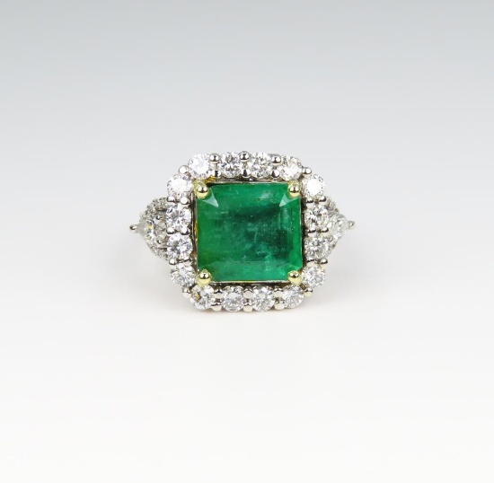 Beautiful Vintage G.I.A. Certified Colombian