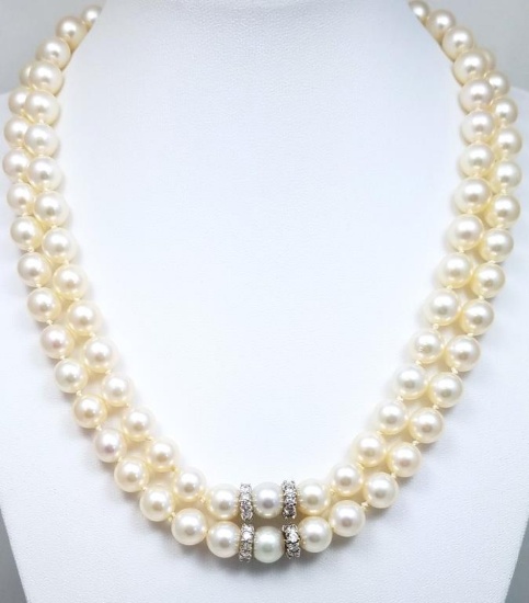 Exquisite, Extra Fine Saltwater Akoya Pearl