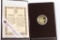 1989 $100 Canadian Gold Proof Coin