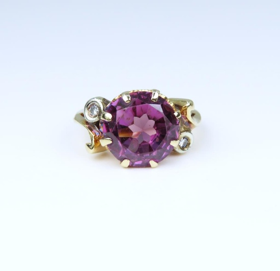 Lovely Antique Created Alexandrite