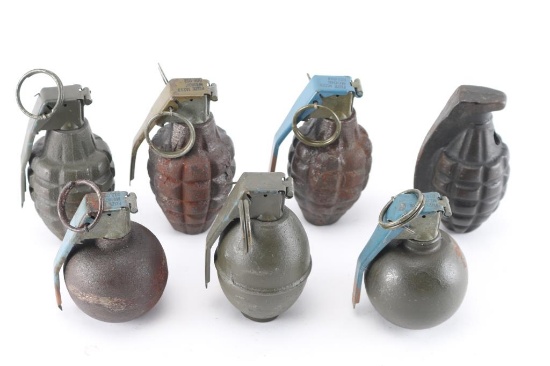 Lot of U.S. Training Grenades