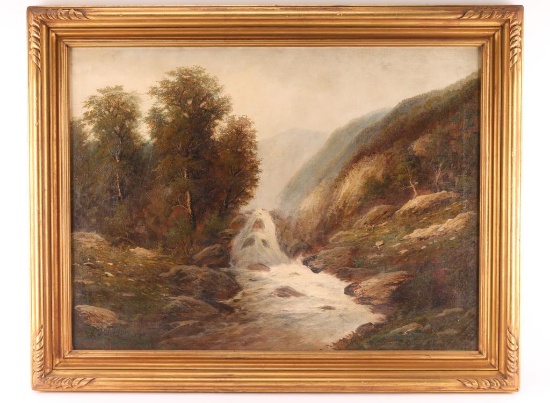 Original Landscape Painting on Canvas.