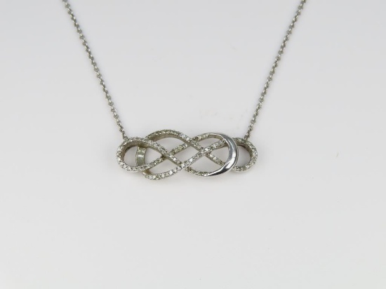 Inspired Infinity Style Diamond Studded