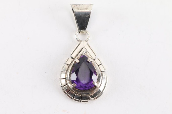 Navajo Carl Quintana Pendant.