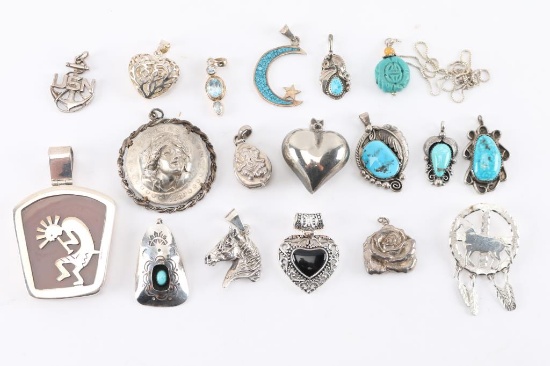 Lot of Pendants and Necklace.