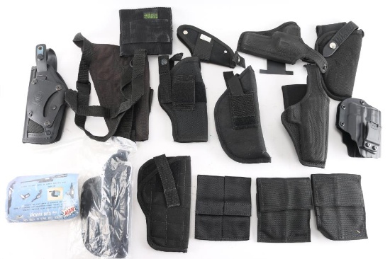 Lot of Nylon & Kydex Holsters