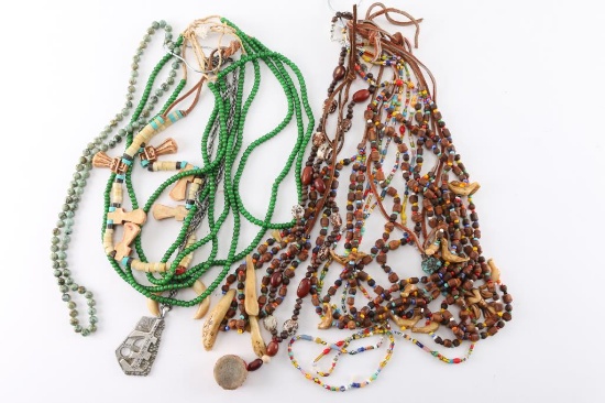 Lot of 11 Beaded Necklaces.