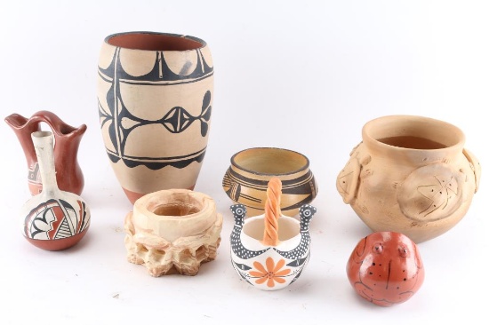 Lot of Native American Pottery