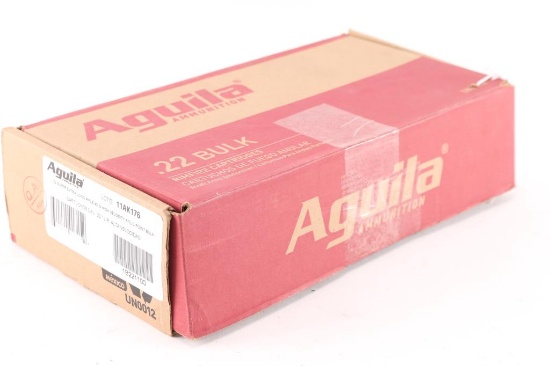 Case of .22LR Ammo