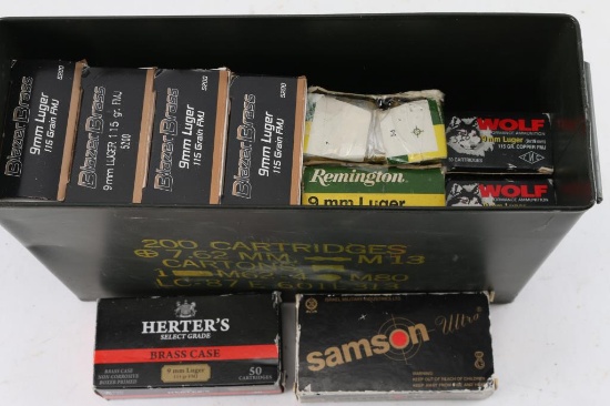 Lot of 9mm Ammo