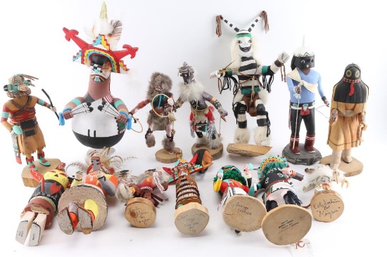 Lot of 12 Kachinas