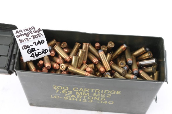 44 Magnum Reloaded Ammo Lot