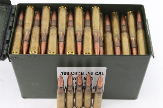 Lot of 12.7mm X 99mm Ammo