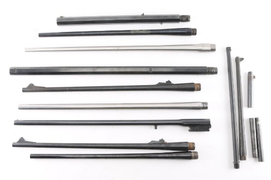 Lot of Rifle and Pistol Barrels