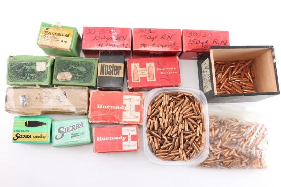 Lot of Rifle Bullets for Reloading