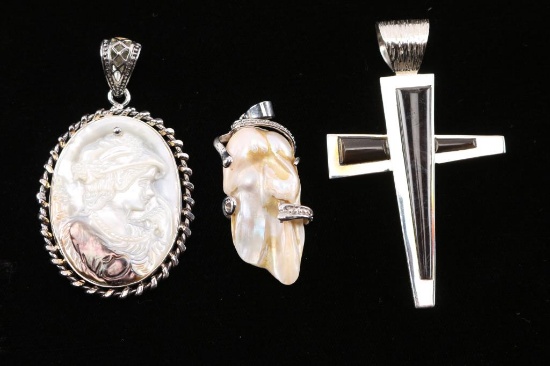 Lot of 3 Pendants.