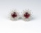 18CAI-15 RUBY EARRINGS