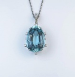 18CAI-2 AQUAMARINE PENDANT