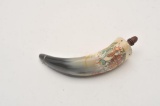 18DH-11 ETCHED POWDER HORN