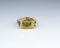 18CAI-46 CITRINE & DIAMOND RING